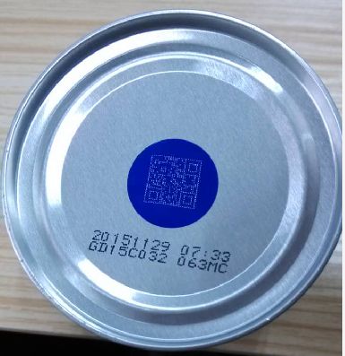 激光打標(biāo)機打標(biāo)易拉罐樣品圖