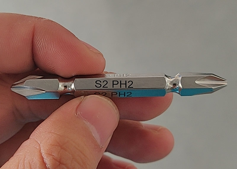 手持式激光打標(biāo)機打標(biāo)不銹鋼樣品圖